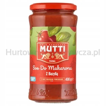 Levně Mutti Omáčka na těstoviny s bazalkou 400 g