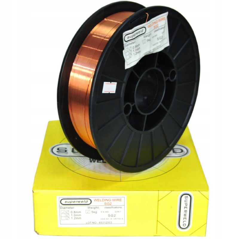 Mig/mag svařovací drát SG2-0,8 mm 5 kg