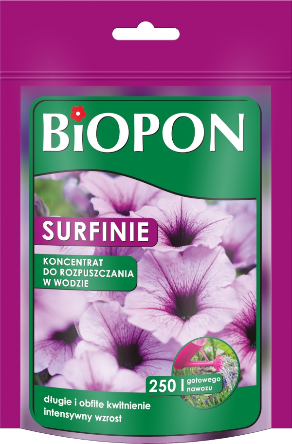 

Nawóz Koncentrat Do Surfinii Kwiatów Biopon 250G
