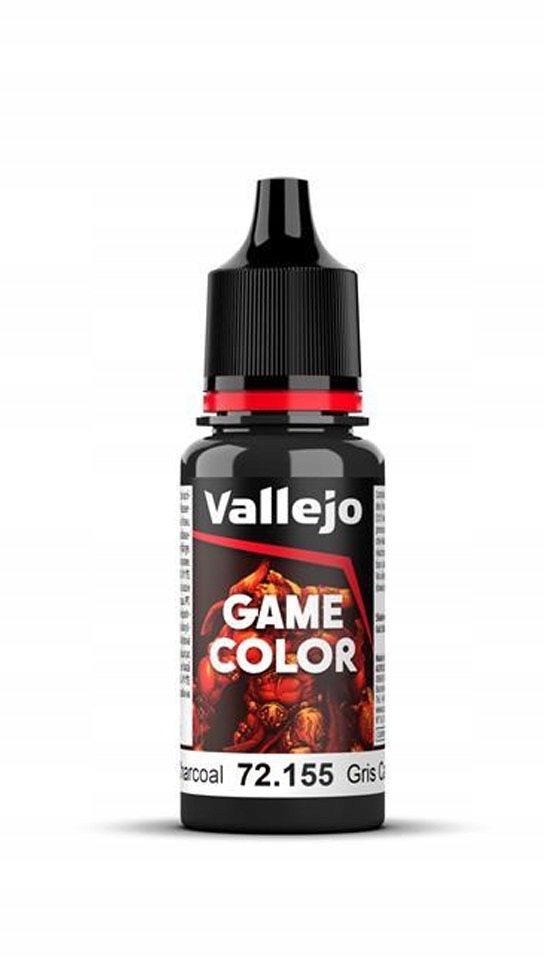 Vallejo Game Color 72.155 -18 ml Charcoal Nowe