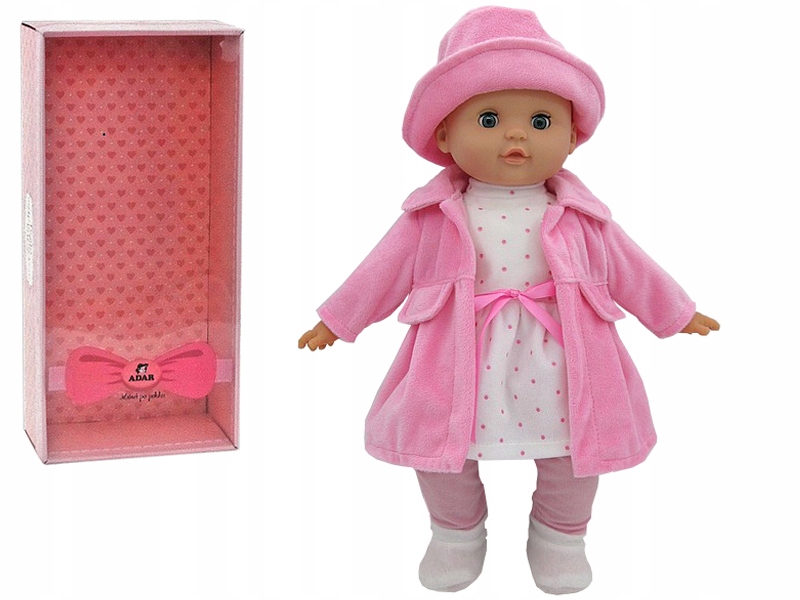 lalka BABY bobas BORN mówi ŚPIEWA prezent box nr21