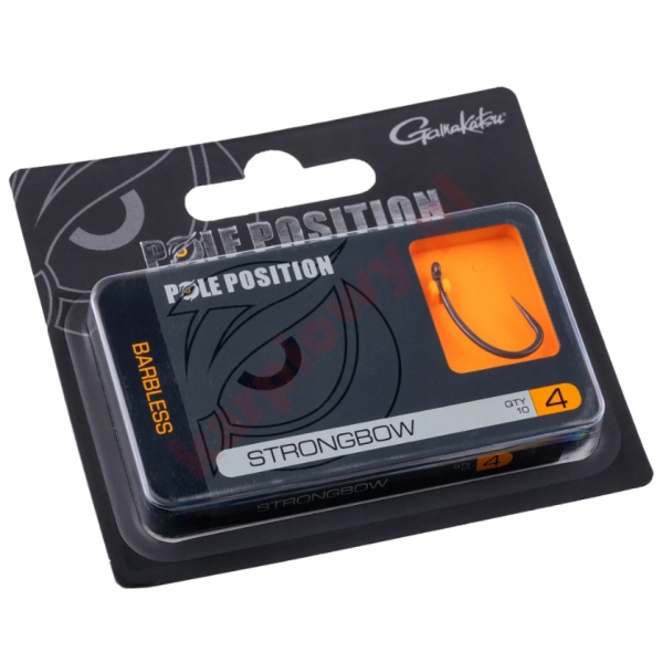 Haczyki Karpiowe Gamakatsu Strongbow Hooks Ptfe rozm 6 (bezzadziorowe)