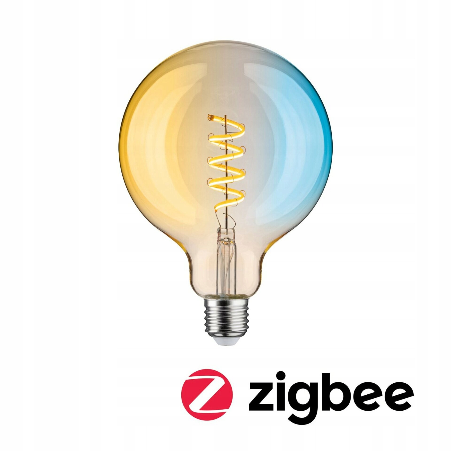 Paulmann Smart Filament Globe G125 Zigbee E27 7,5W stmívatelná zlatá