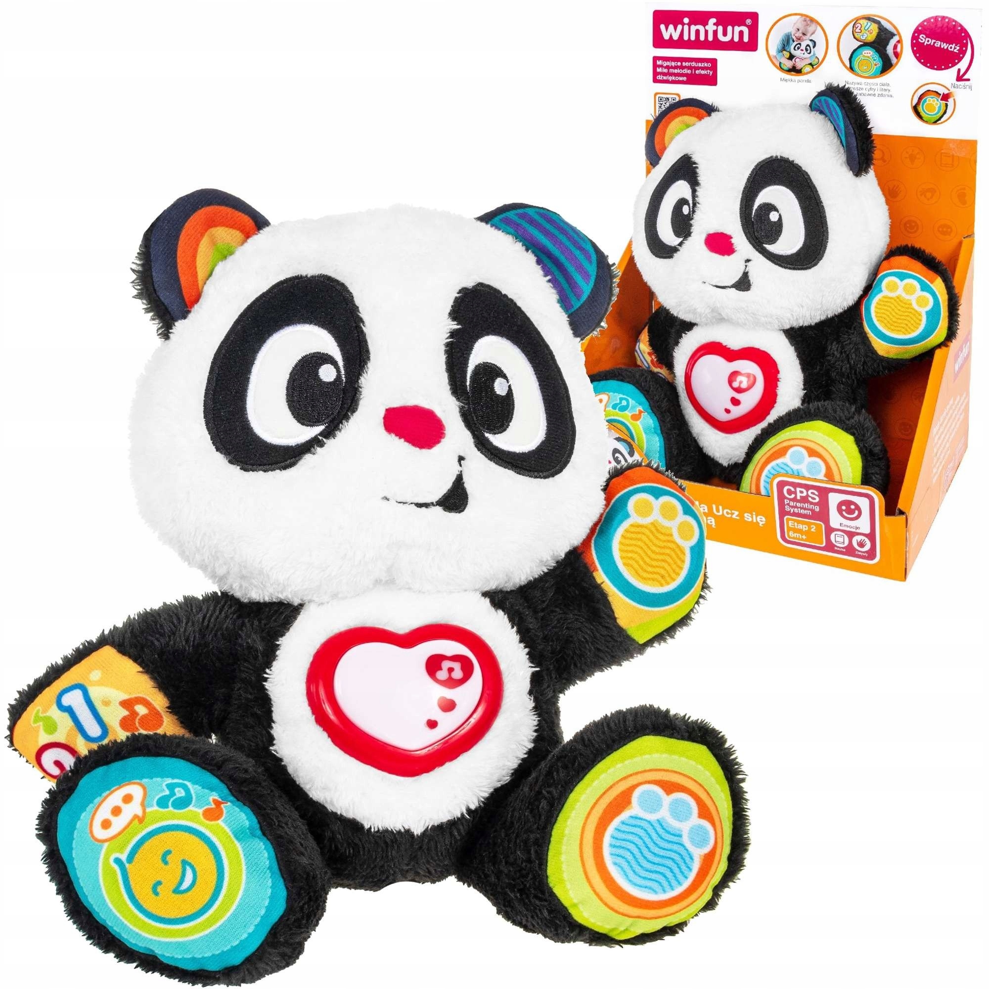 

Maskotka Panda Ucz Się Ze Mną Interaktywna Mówi Pl