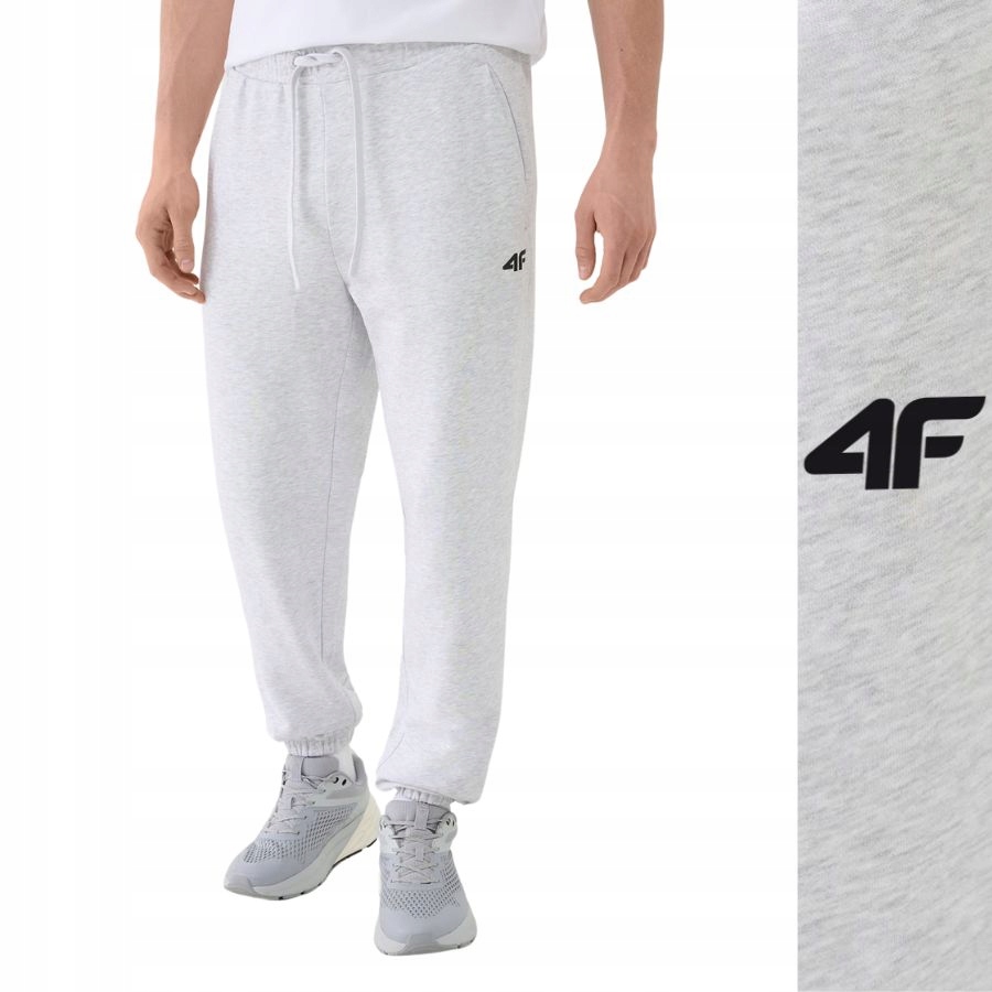 Spodnie Męskie 4F Dresowe Sportowe Joggery Dresy Na Co Dzień