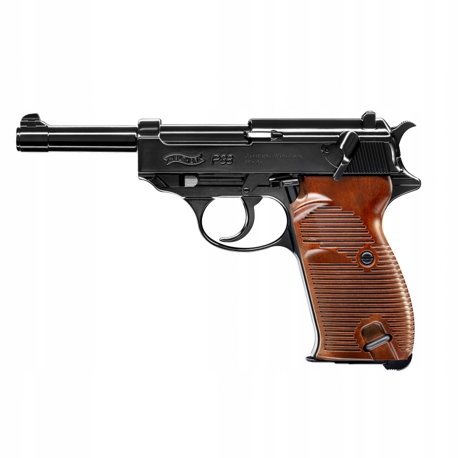 Wiatrówka Pistolet Walther P38 4,5 mm Blow-back