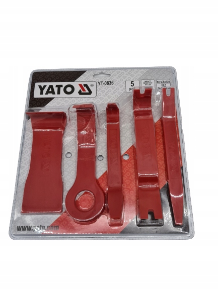 ZESTAW ŚCIĄGACZY DO TAPICERKI 5cz. YT-0836 YATO