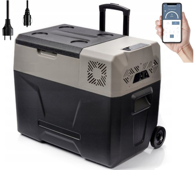 Lodówka Kompresorowa Turystyczna Samochodowa Zamrażarka Evo 40L 12/24/230v