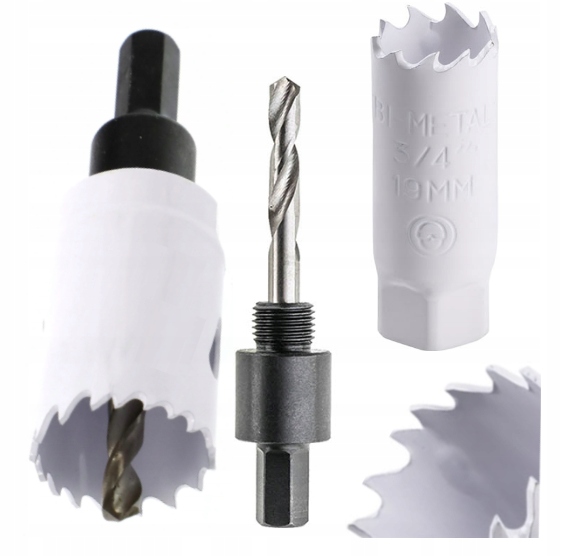 

Otwornica Koronka Bimetalowa 19mm Do Metalu Drewna