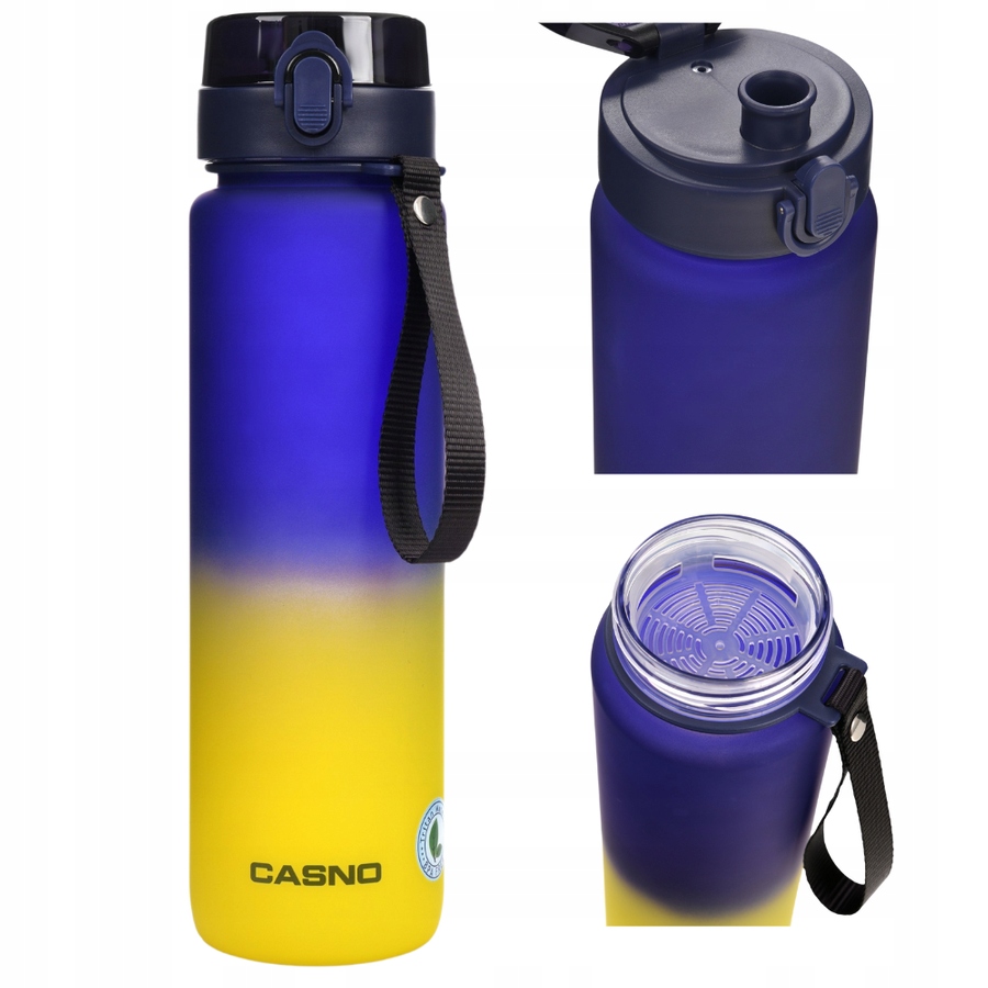 Casno Bidon Butelka Na Wodę Na Siłownie Trening Tritan Bpa Free 1050 ml