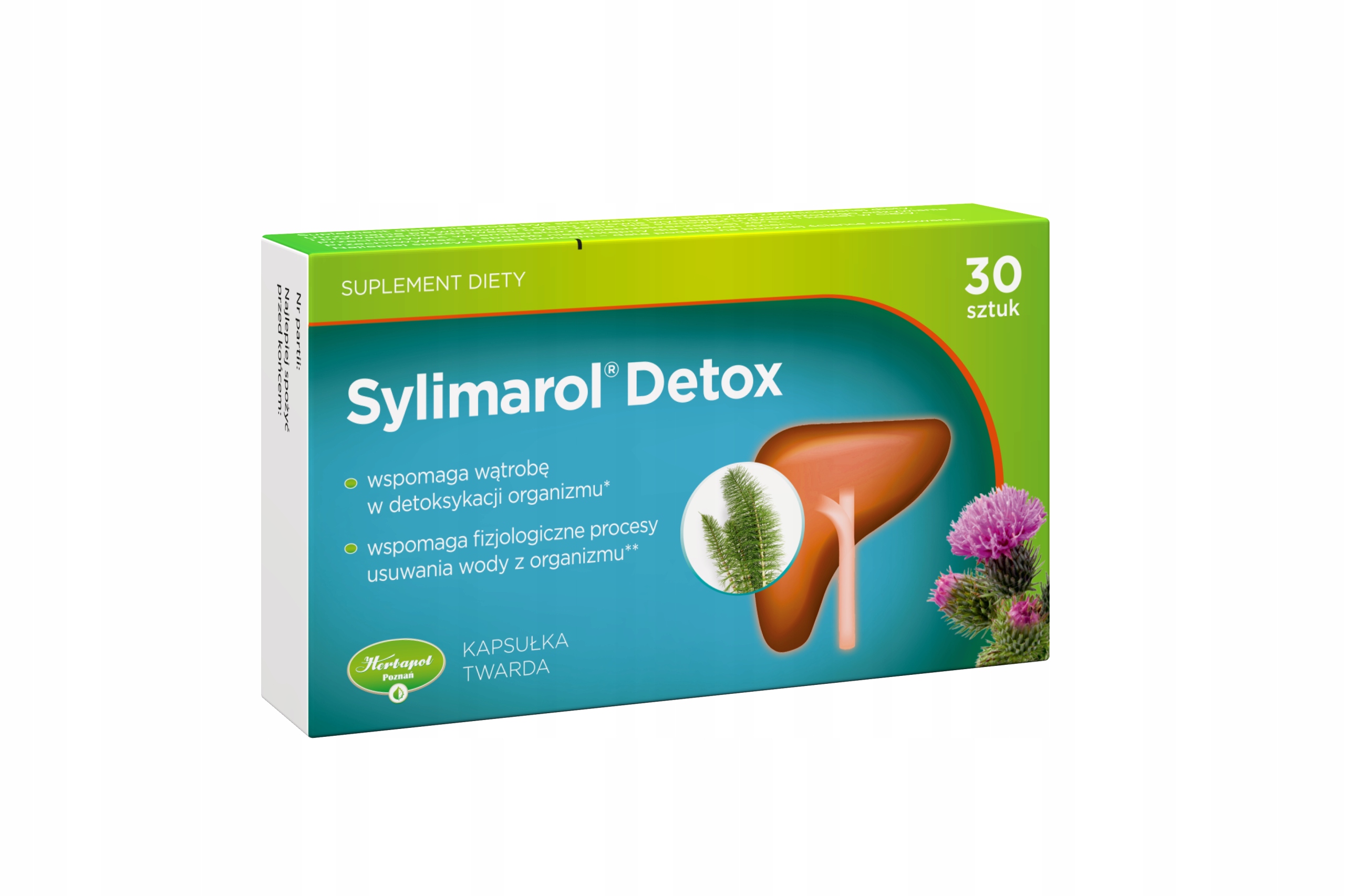 Sylimarol Detox Herbapol Poznań 30 kaps.