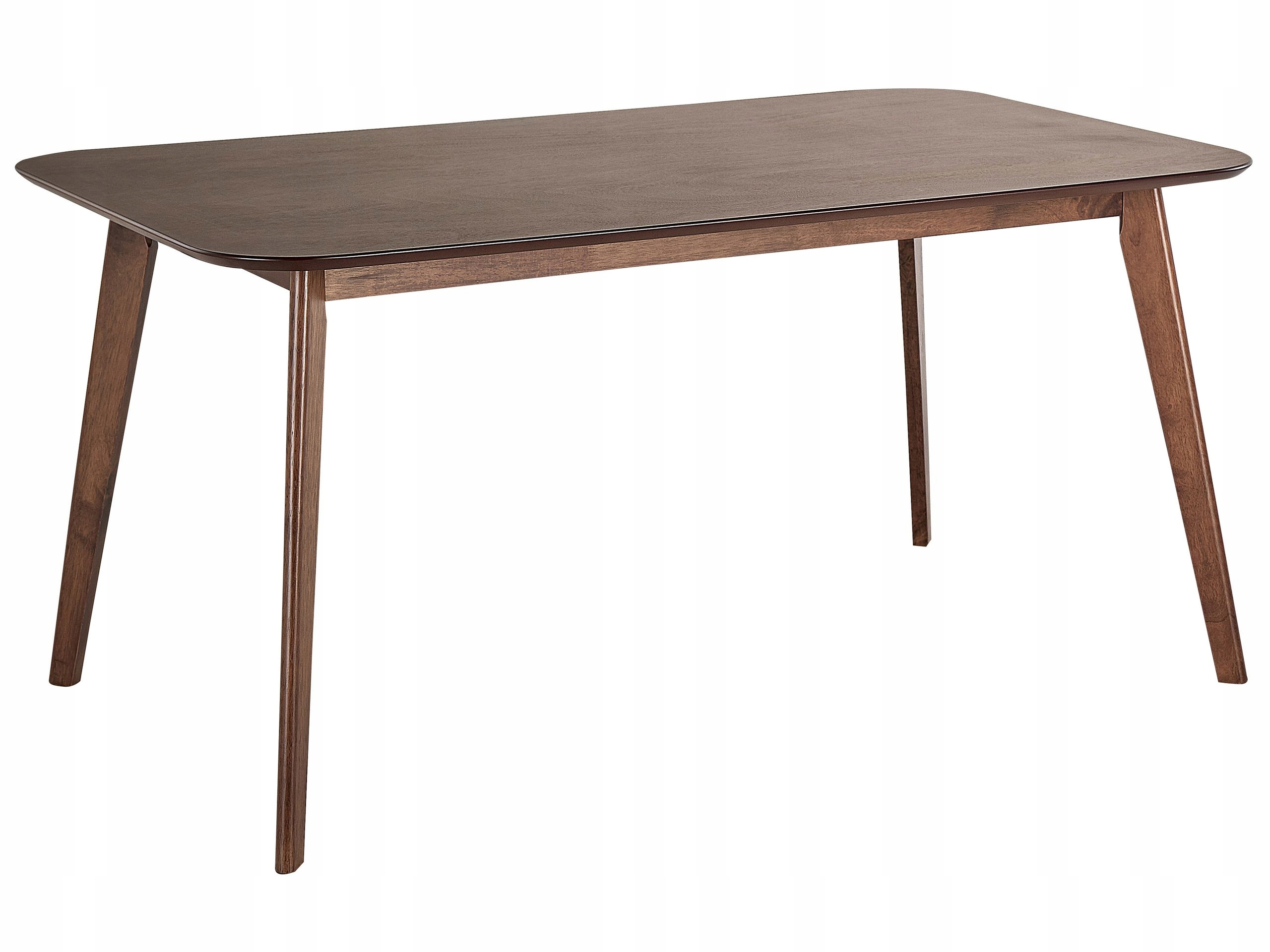 Stół do jadalni 150 x 90 cm Mdf mahoń ciemny