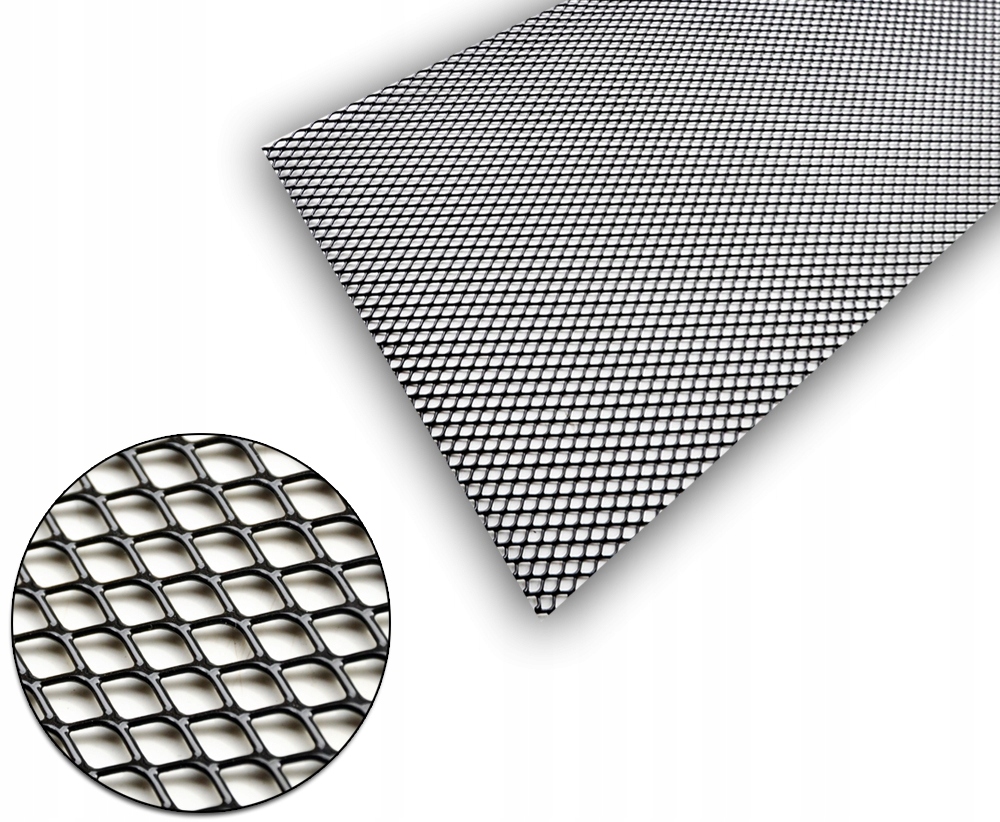 

Siatka tuningowa Czarna 9x5mm 100cm x 40cm