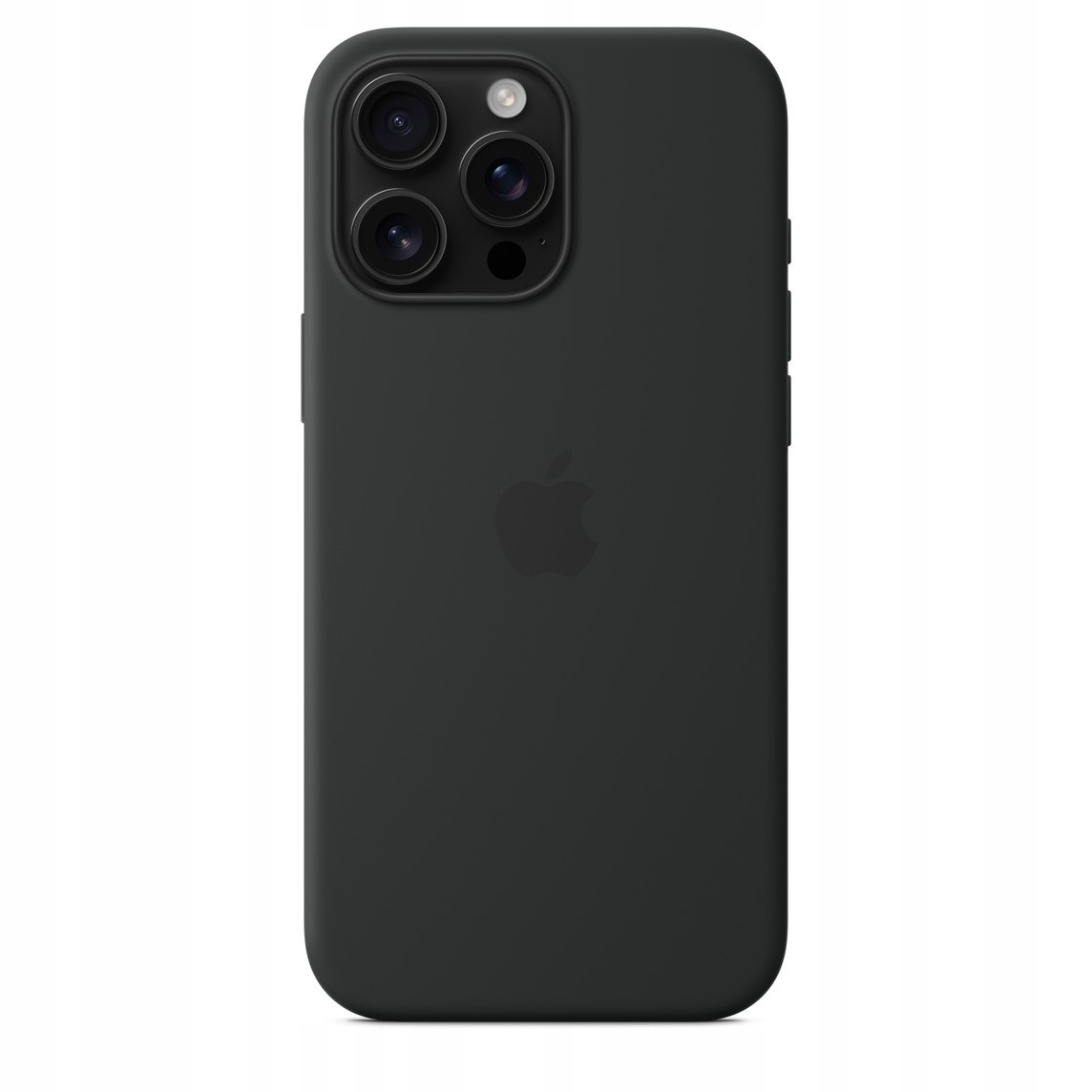 Silikonové pouzdro pro iPhone 16 Pro Max Black, černé