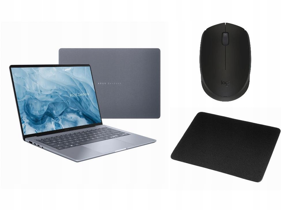Laptop Asus Windows 11 Home Amd Ryzen Ai Stylowa Myszka Podkładka