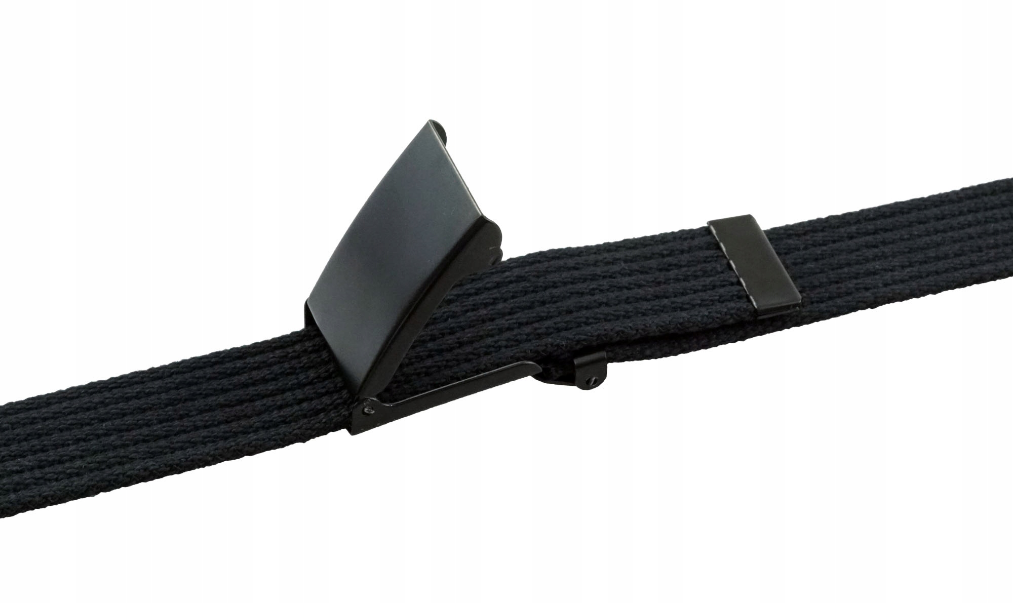 PARCIANY PASEK DO SPODNI 3 CM CZARNY PARCIAK 110 Płeć uniseks