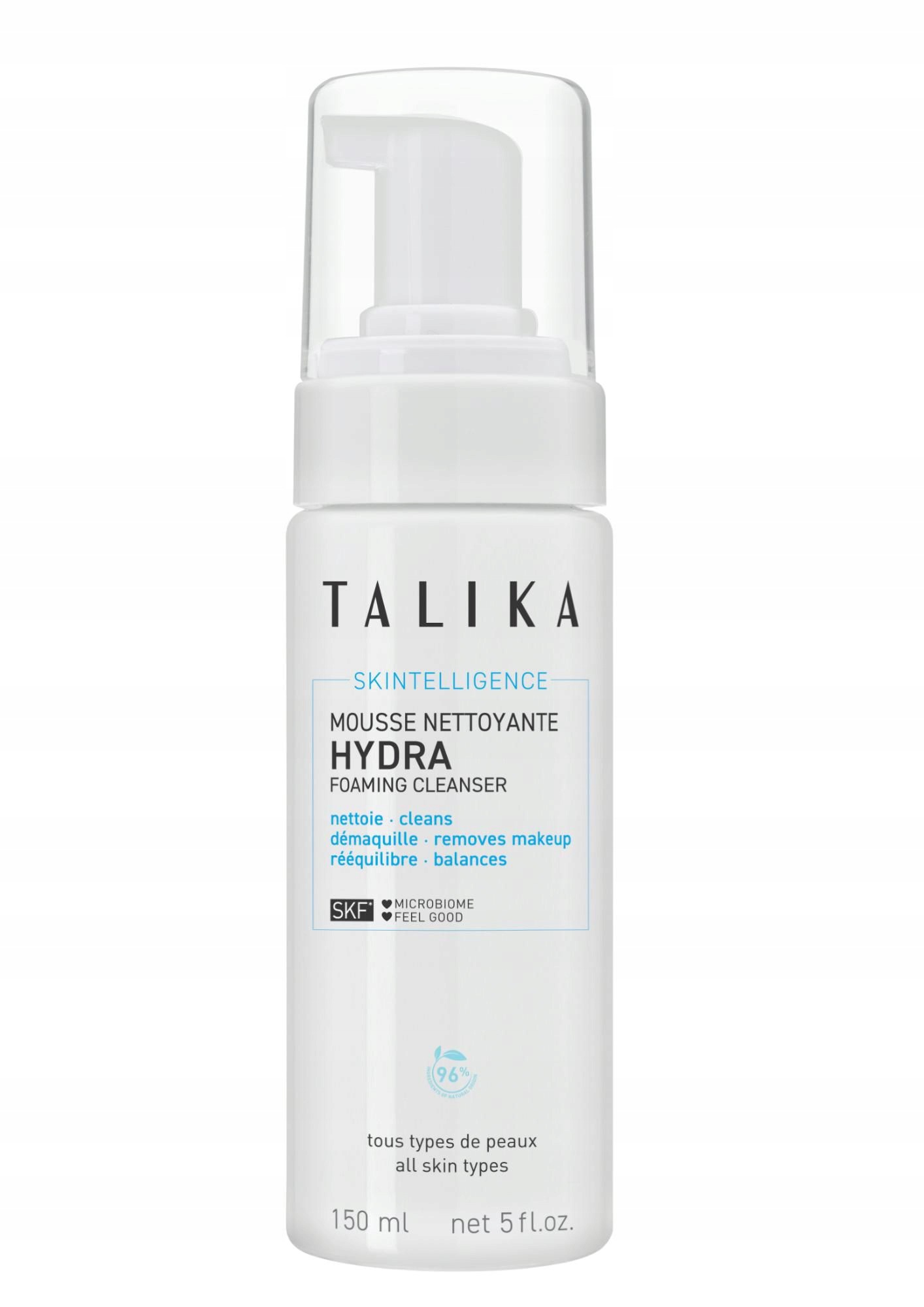 Talika Skintelligence hydratační pěnivý čistič
