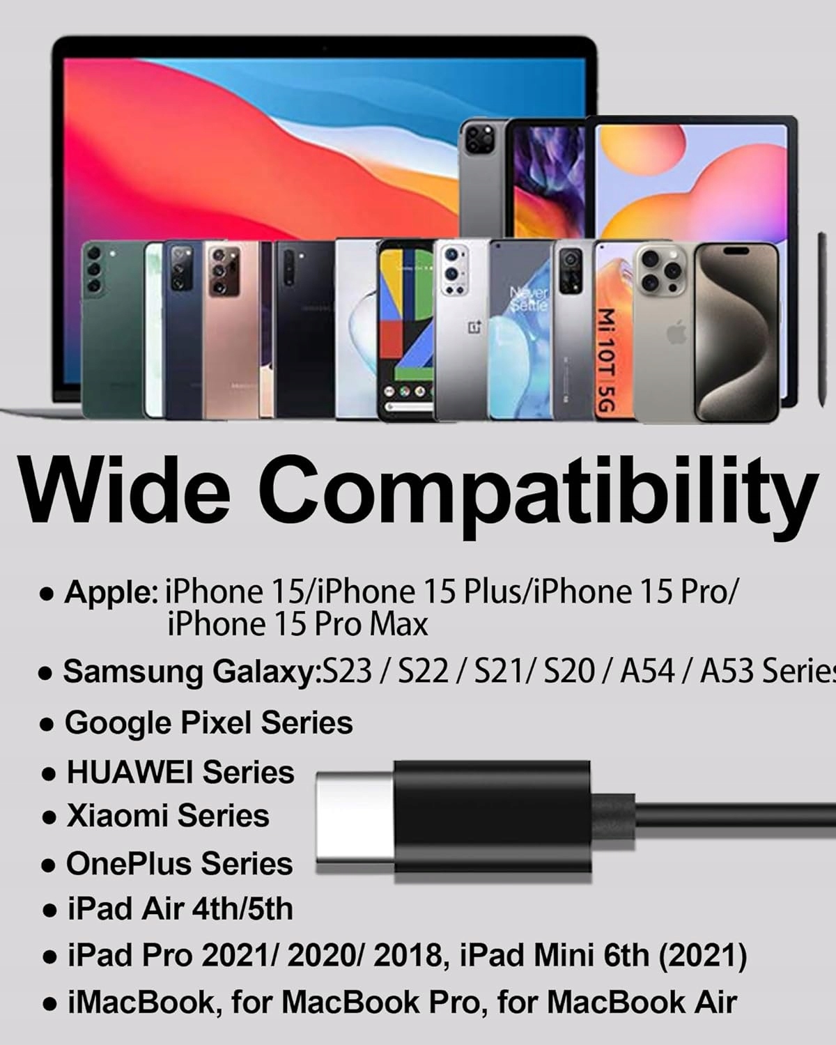 SŁUCHAWKI PRZEWODOWE USB C Z MIKROFONEM Hoyromany C2 USB-C Regulacja głośności brak informacji