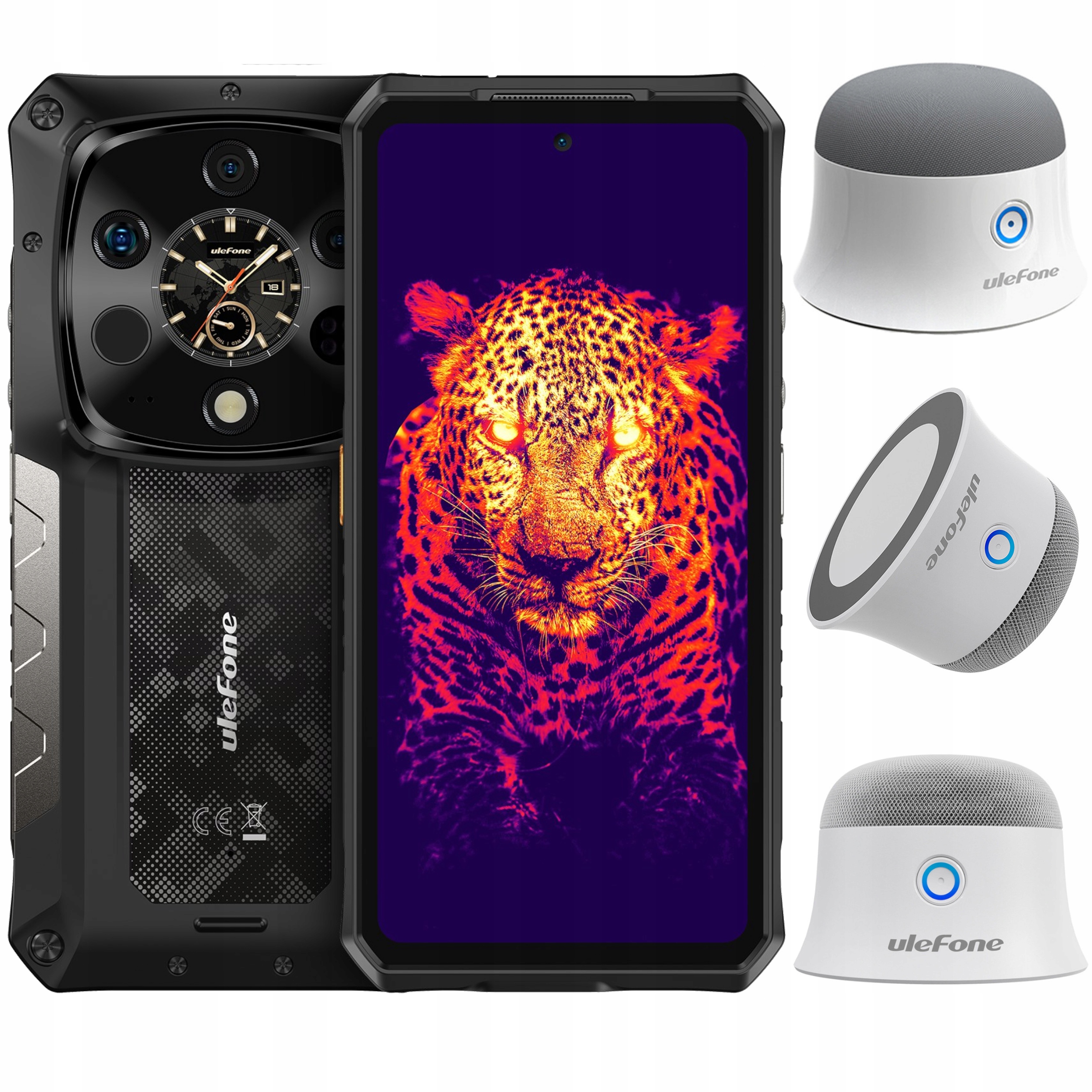 Armor 28 Ultra Thermal Smartfon Ulefone 5G 16GB 1TB Termowizja Głośnik