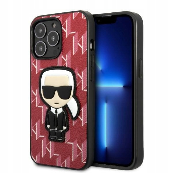 Karl Lagerfeld KLHCP13LPMNIKPI iPhone 13 Pro 13 6,1" hardcase červená/re