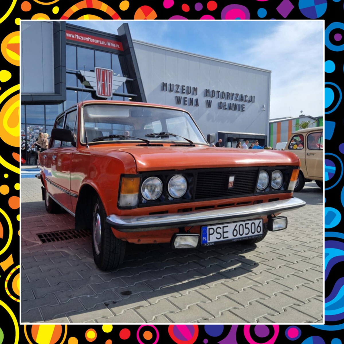 Wycieczka Dużym Fiatem do Muzeum Motoryzacji Wena w Oławie| KRÓWKAmała Śrem