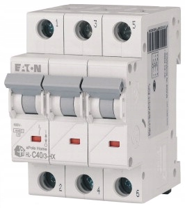 

Eaton Wyłącznik nadprądowy 3P 40A HN-C40/3 194895