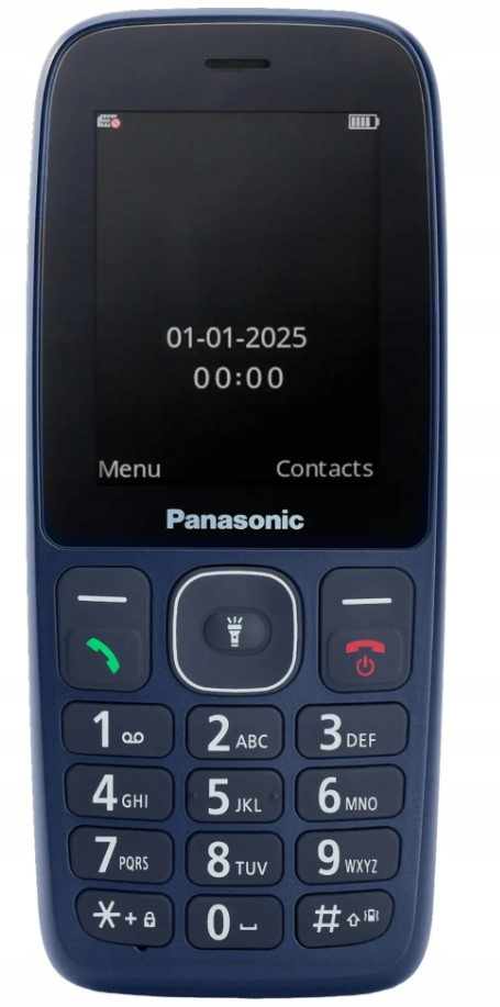 Telefon komórkowy Panasonic KX-TF400EXC 4 Mb 4G (lte) niebieski