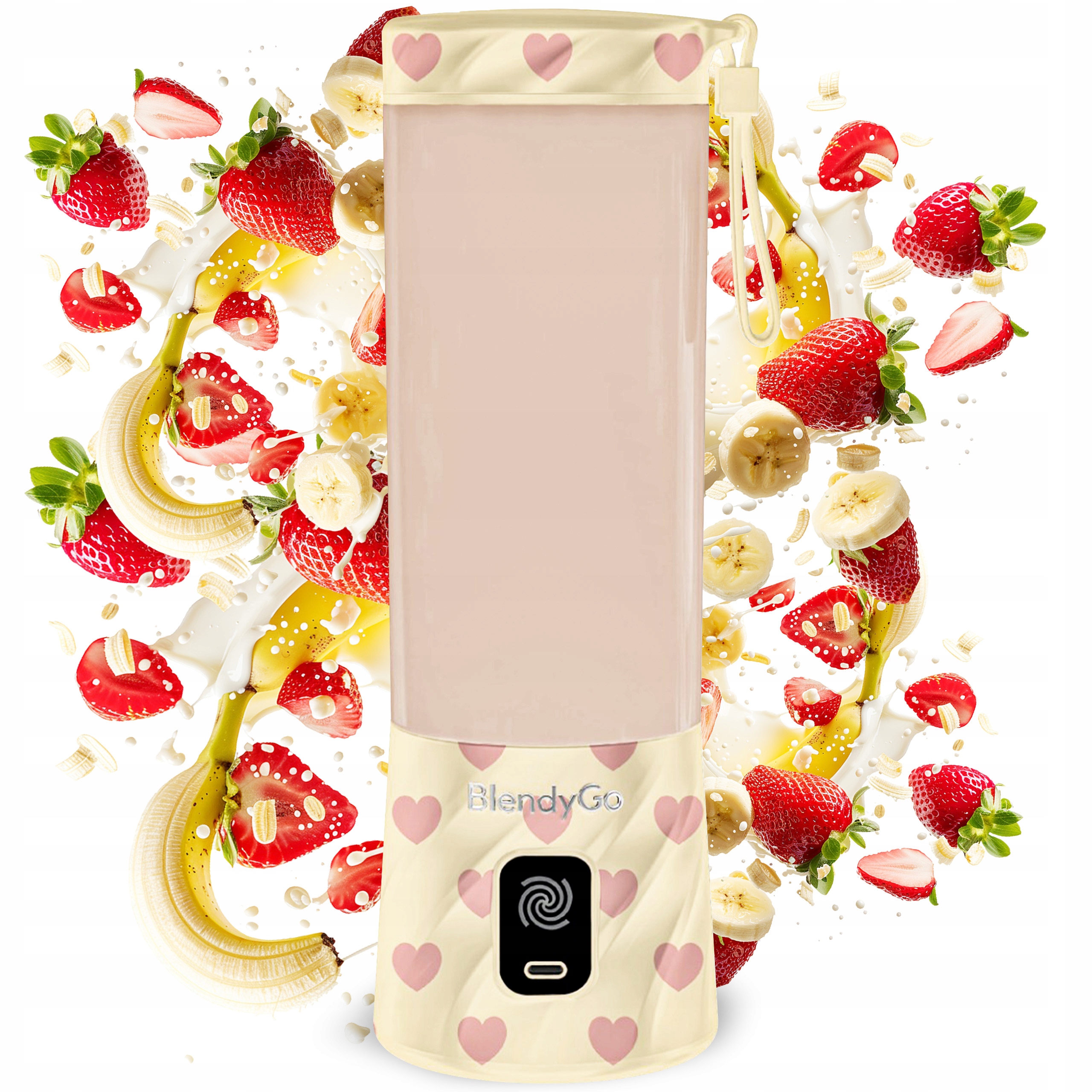 Přenosný mixér BlendyGo – 3 mini mixéry na smoothie, led a mražené ovoce