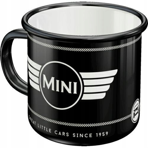 

Emaliowany Kubek Fana Kierowcy Auta Mini Cooper