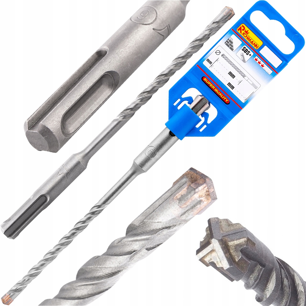 Vrták Do Betonu Cihlového Zdiva Sds+ Sds Plus 4-BŘITÝ 4VIDIOVÝ 28 MM X 1000