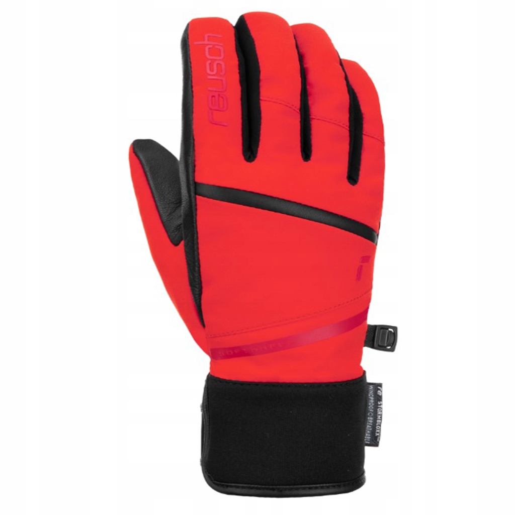 Rękawice narciarskie Reusch Tessa Stormbloxx Czerwone roz. 7