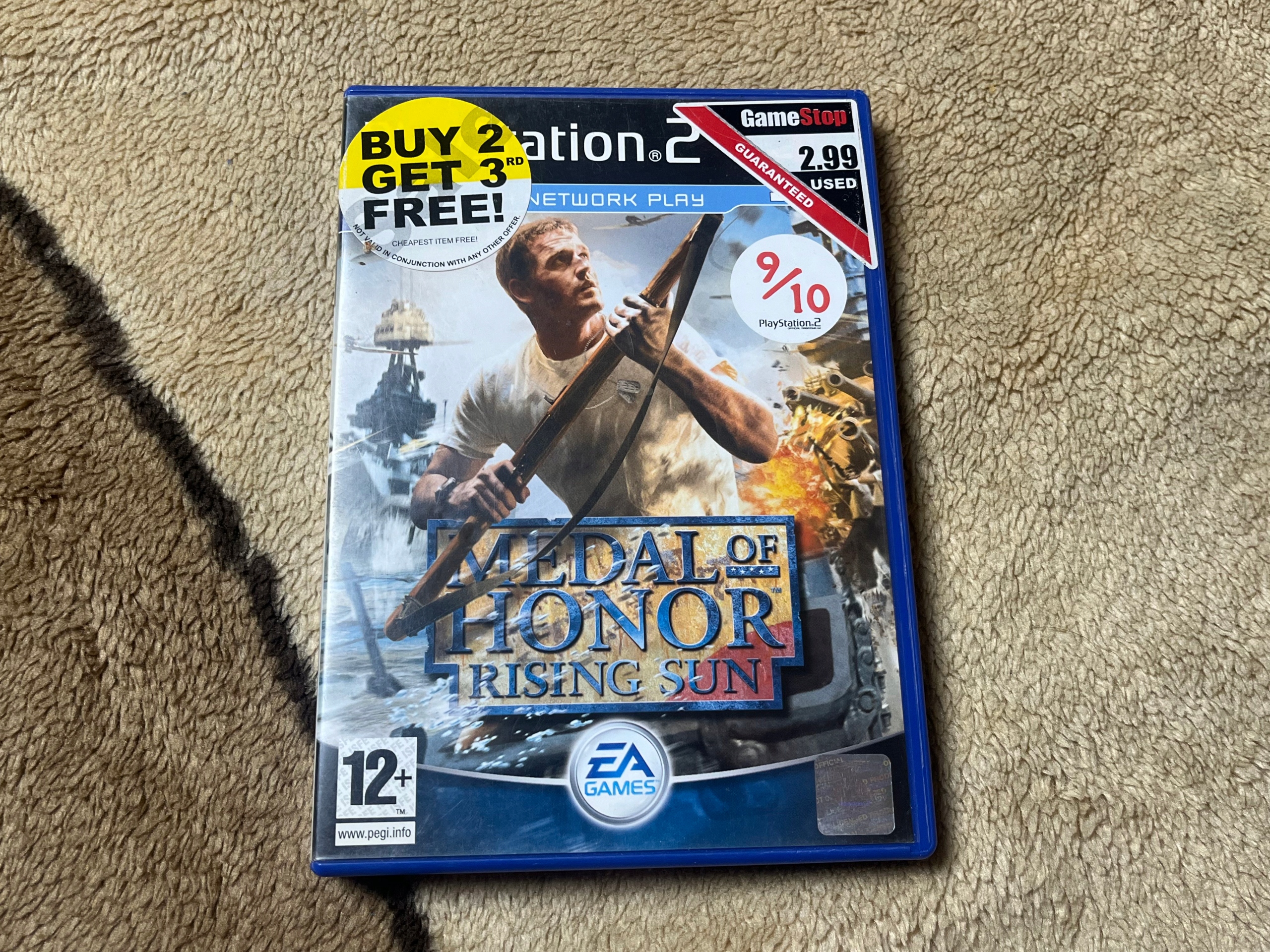 MEDAL OF HONOR RISING SUN PS2 jak CALL OF DUTY PlayStation 2 (PS2)