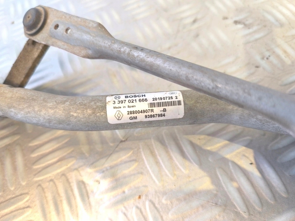 RENAULT TRAFIC III OPEL VIVARO II B MECHANIZM SILNICZEK WYCIERACZEK PRZÓD Numer katalogowy części 88004907R 93867984