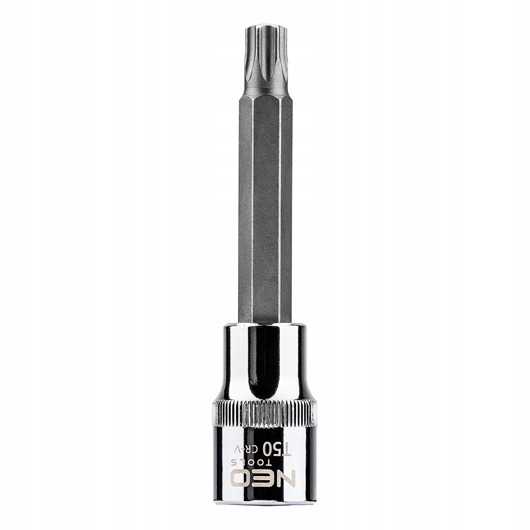 

Końcówka Torx na nasadce 1/2 T50 x 100 mm Neo