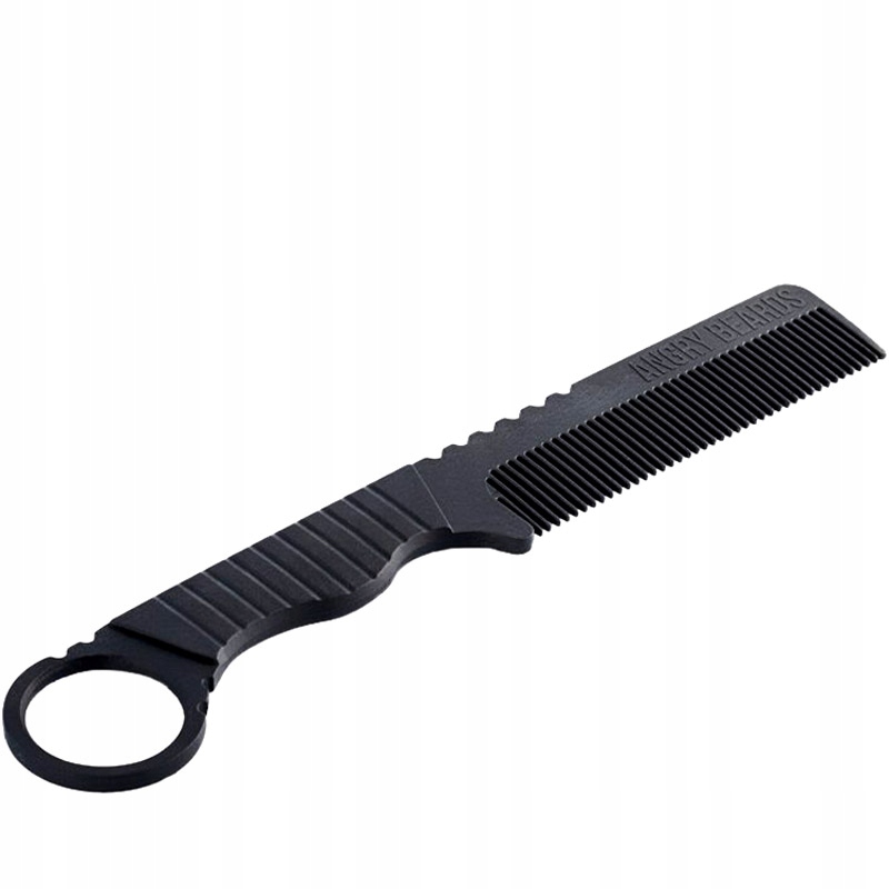 Angry Beards Combat Comb Grzebień do brody i wąsów Kod producenta GR-COMB-CARBON-COMBAT