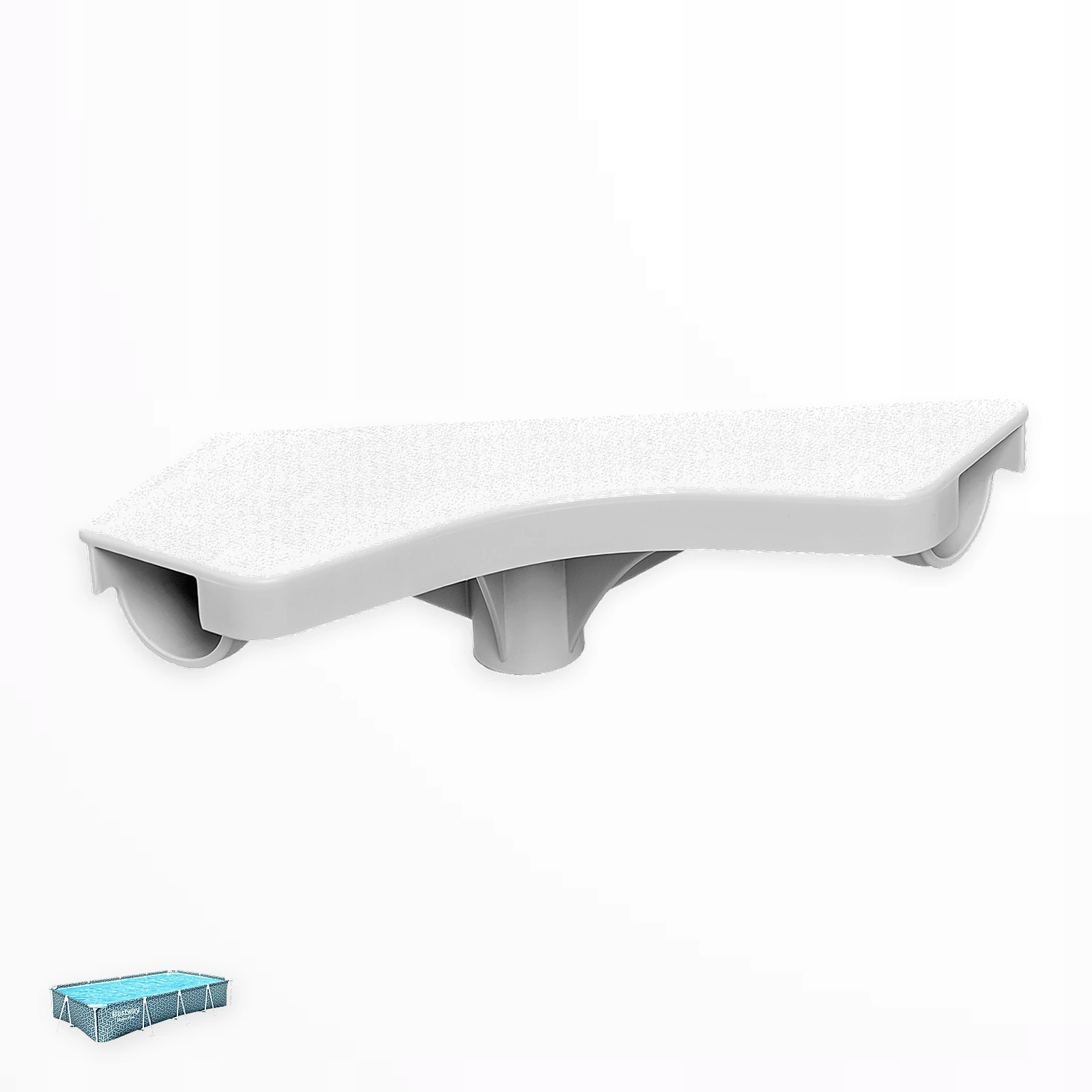Rohové sedátko bazénu Bestway 561FV Steel Pro obdélníkové do bazénu nové