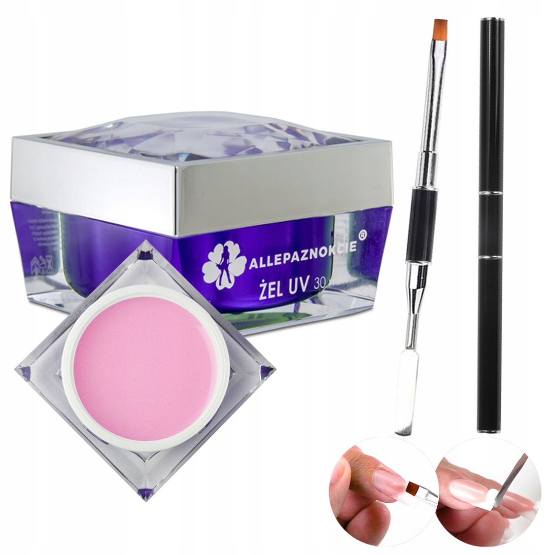 

Żel Do Paznokci Budujący 30g Pędzelek