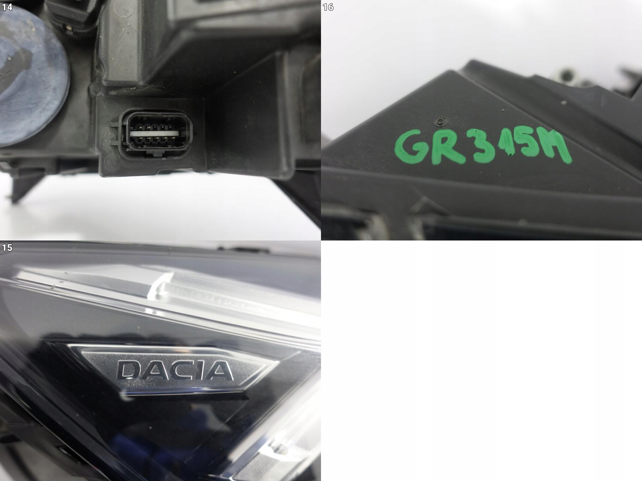 DACIA SANDERO LOGAN 3 III JOGGER 20-23 light FULL LED right front EUROPA
