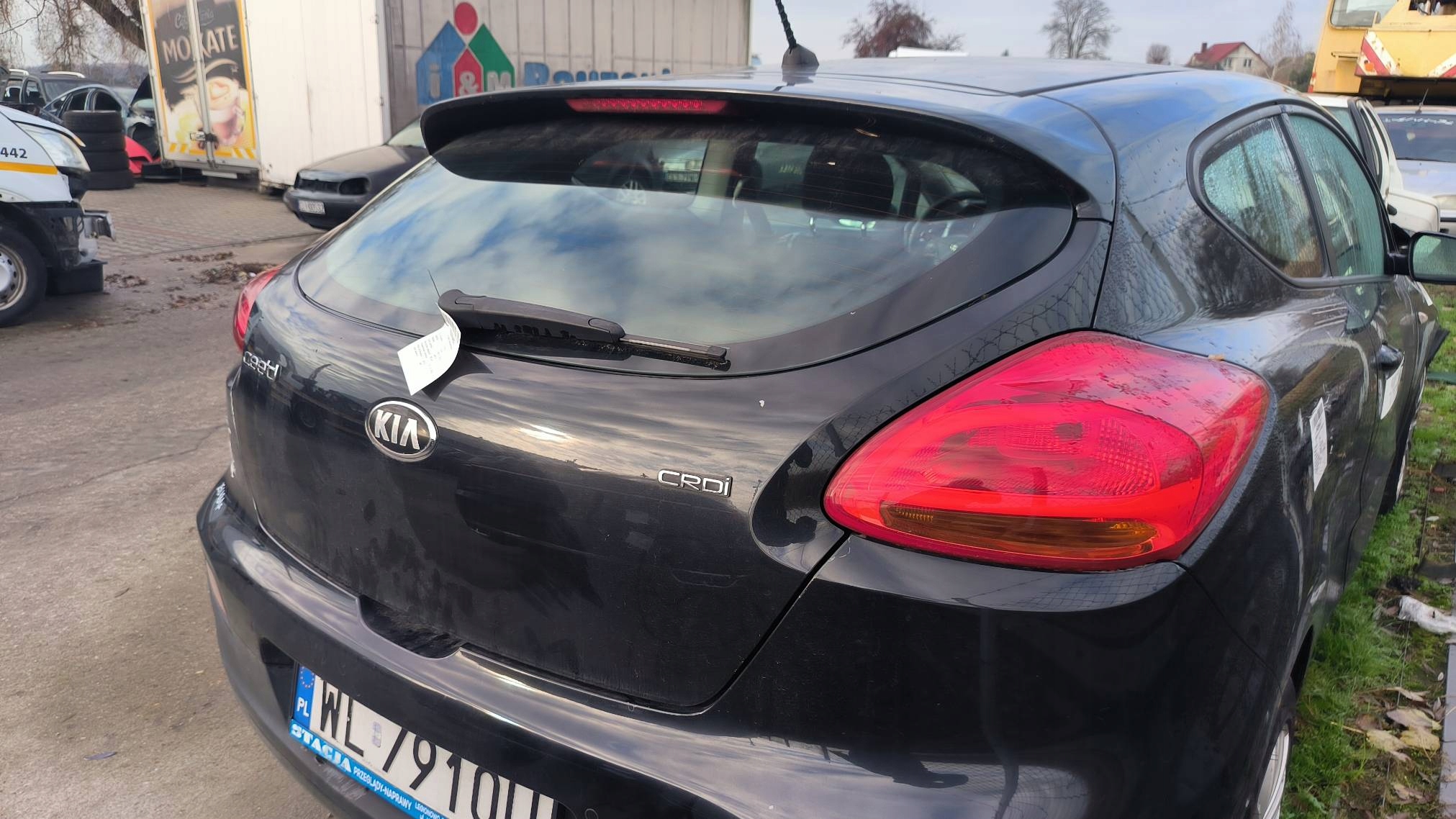trunk door boot WK KIA PRO CEED II