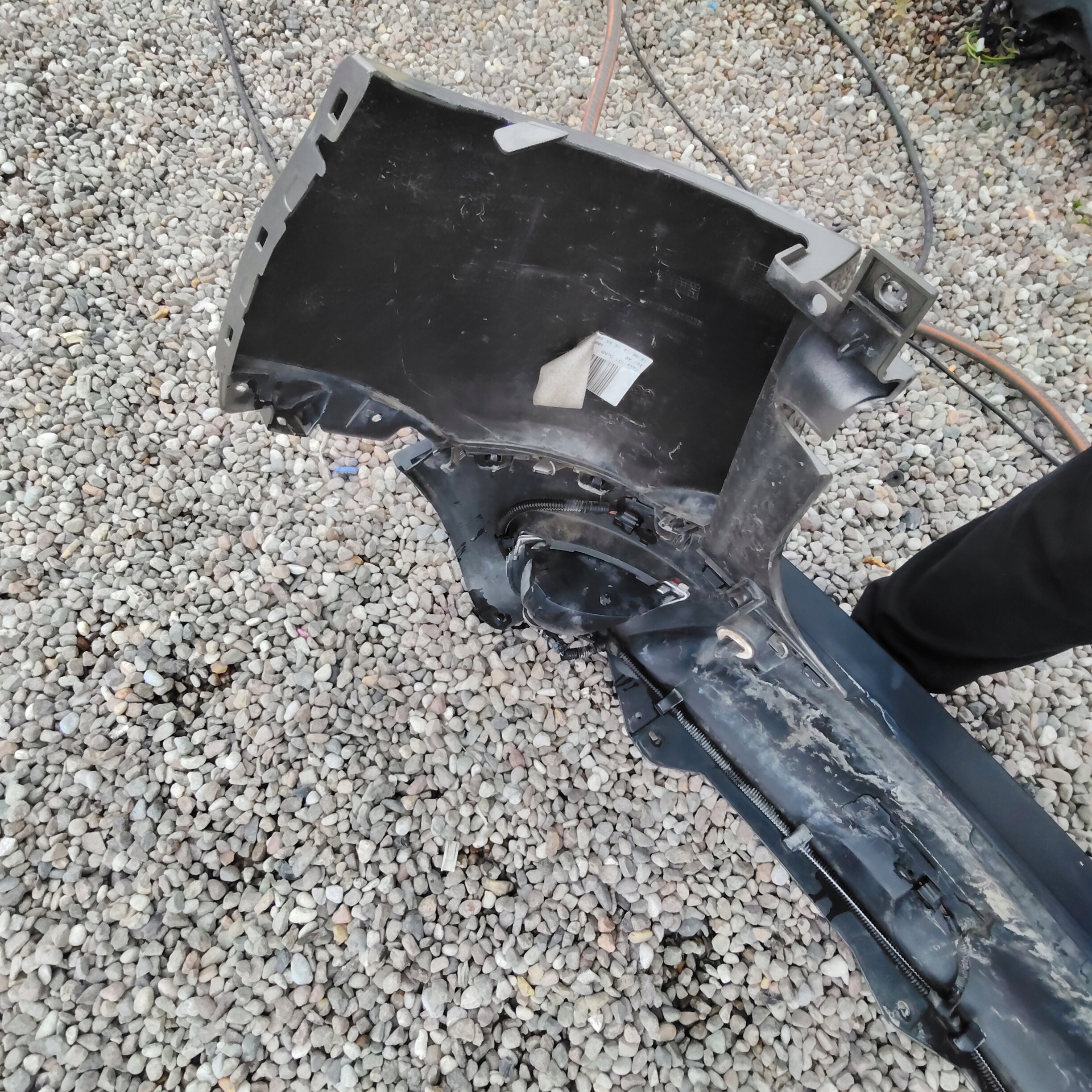 bumper rear rear part RENAULT CAPTUR and 4XPDC