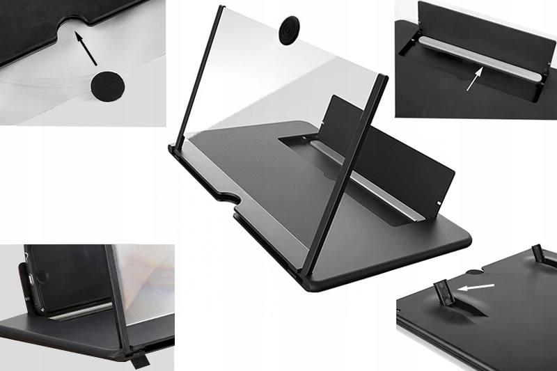 EKRAN SZKŁO POWIĘKSZAJĄCE do TELEFONU smartfona EAN (GTIN) 5903886632479