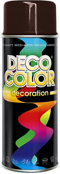 

Lakier Spray Farba Deco Color brązowy czekolada