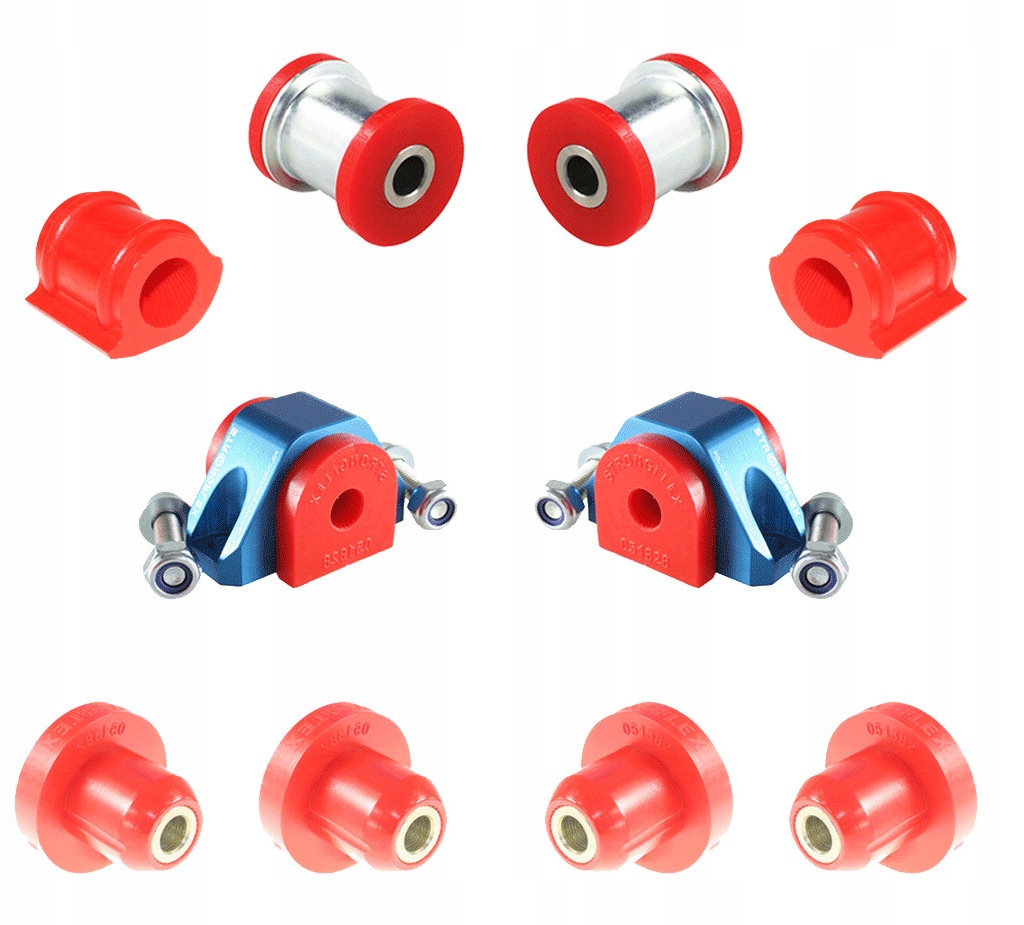 Sada předního odpružení a zadního nosníku Citroen Saxo Chanson Vtr