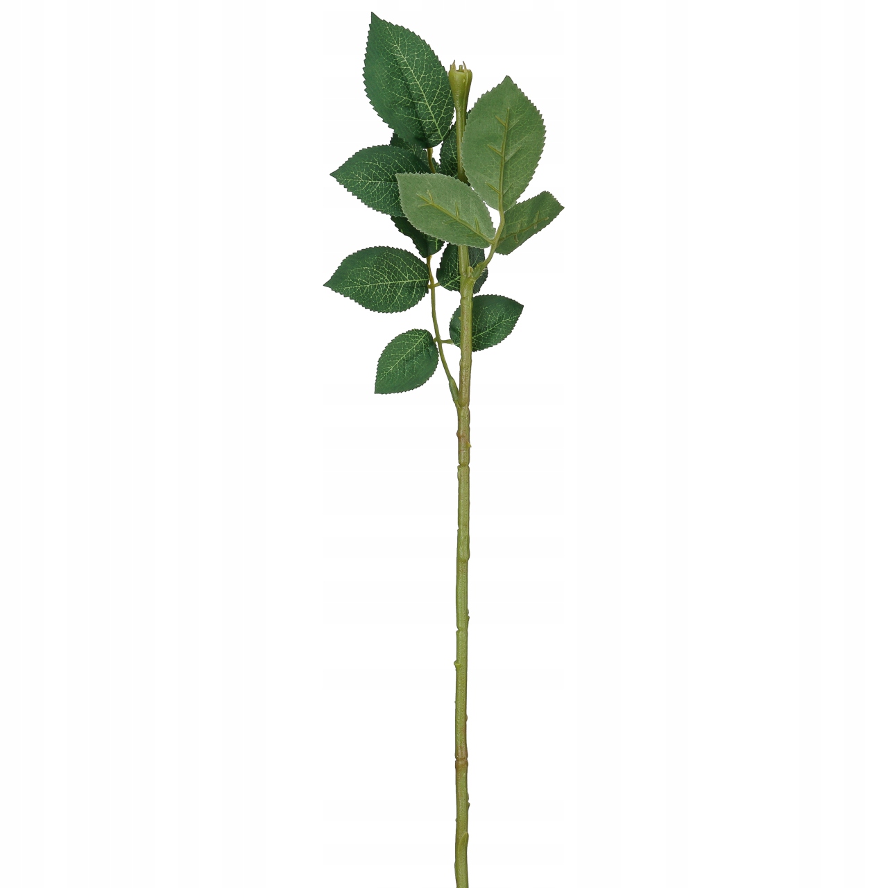

Łodyga sztuczna do główki róży 60 cm 11 listków