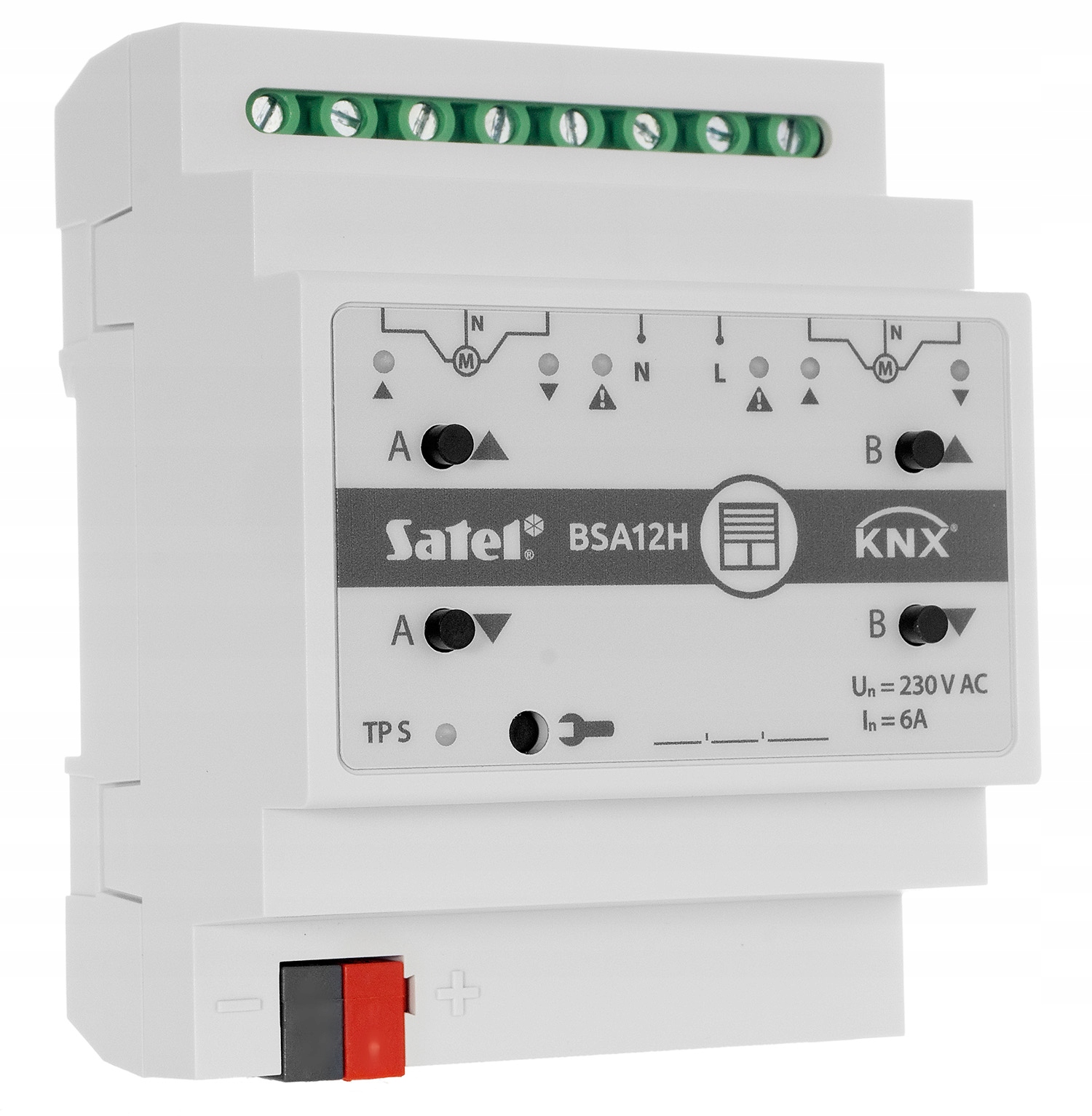 KNX-BSA12H - aktor żaluzjowy SATEL
