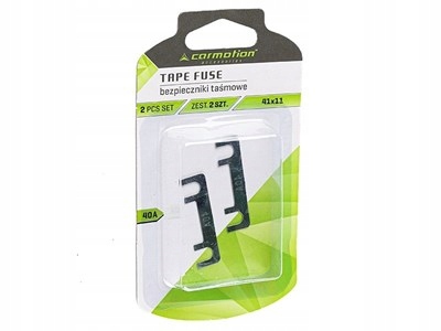 BEZPIECZNIKI TAŚMOWE 41X11 MM, 40A, 2 SZT. Marka Carmotion