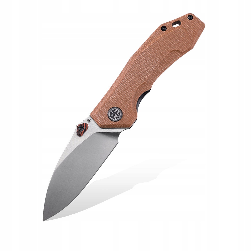 Nůž Petrified Fish Havrog Brown Micarta