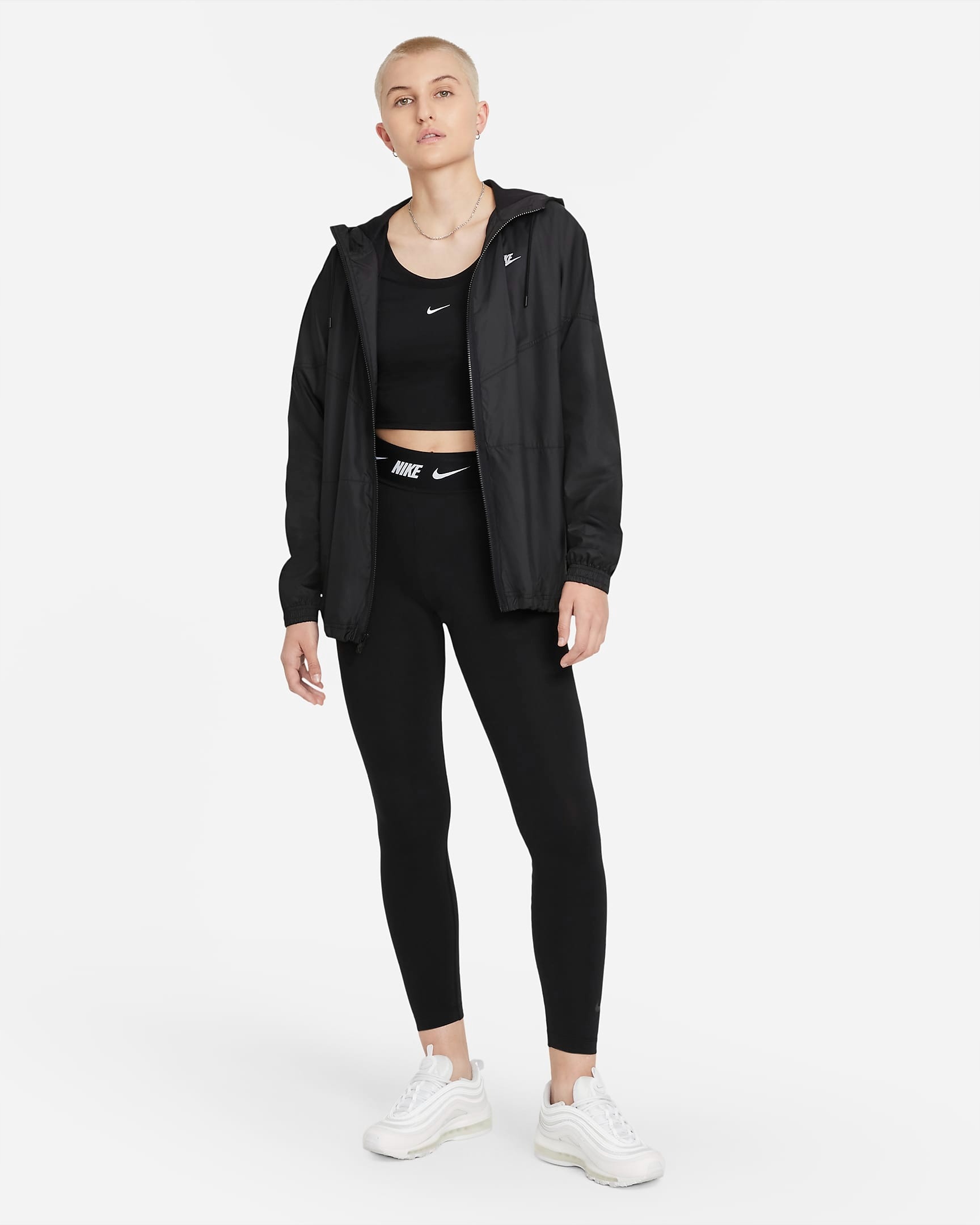 NOWE NIKE LEGGINSY Sportswear Club TIGHTS WYSOKI STAN DM4651-010 R L Kod producenta DM4651-010