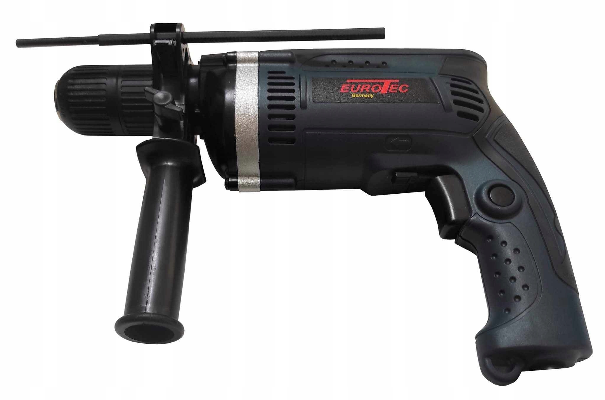 MOCNA WIERTARKA UDAROWA 1450W ELEKTRYCZNA 13mm ZESTAW HIT Rodzaj silnika silnik szczotkowy