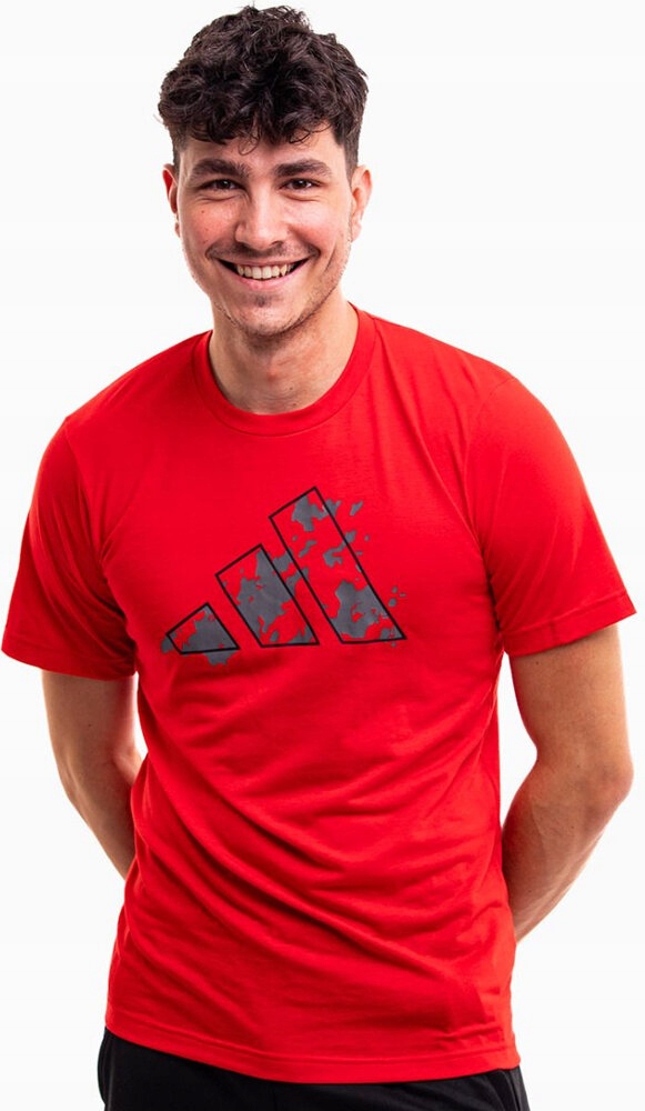 Tričko Pánské Adidas Train Essentials Seasonal Training Graphic Čer r M